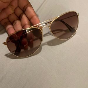 Gold Frame Sunglasses